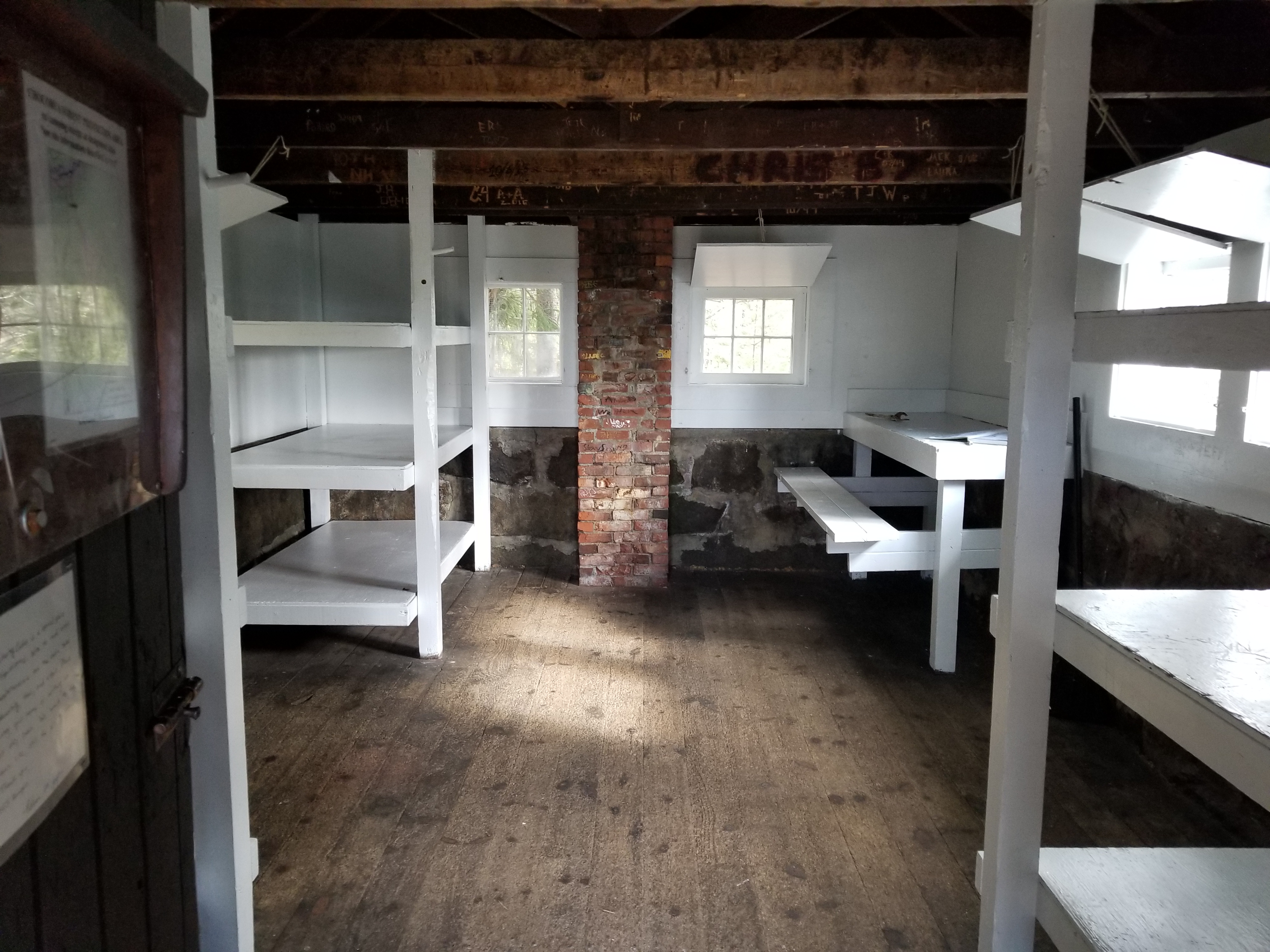 Inside the cabin