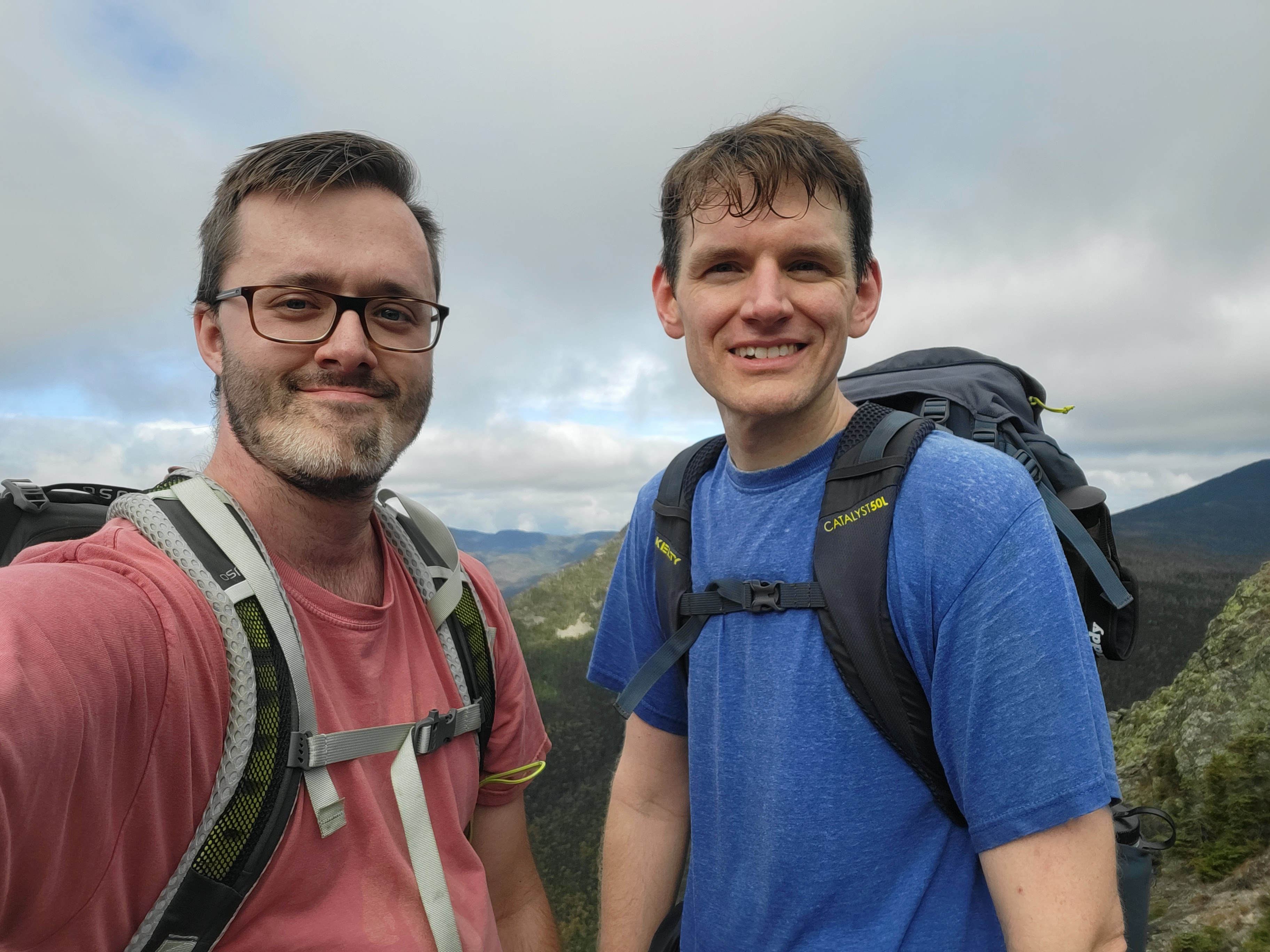 Traditional selfie at the summit