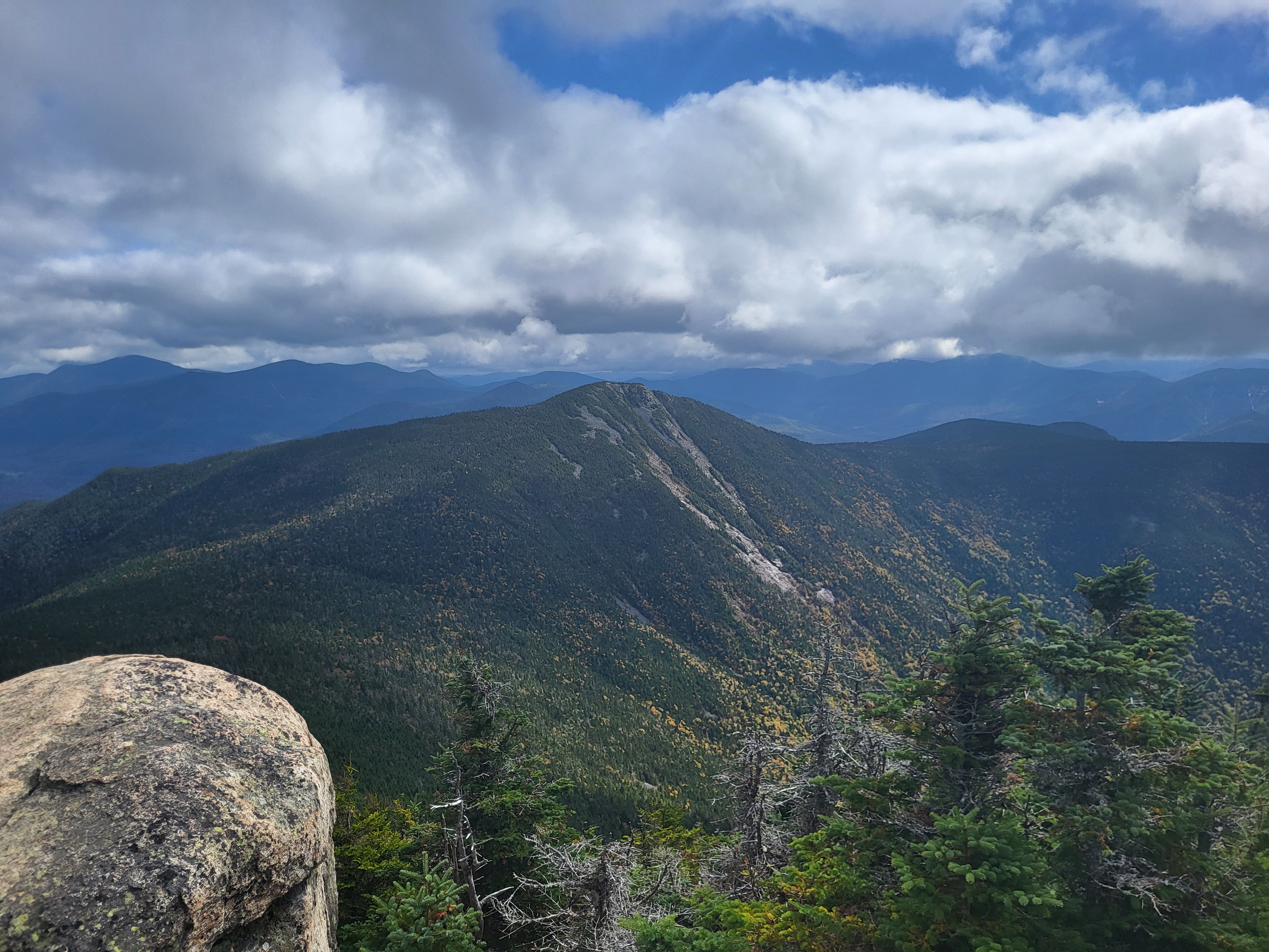 Looking towards Mt. Flume from Mt. Liberty