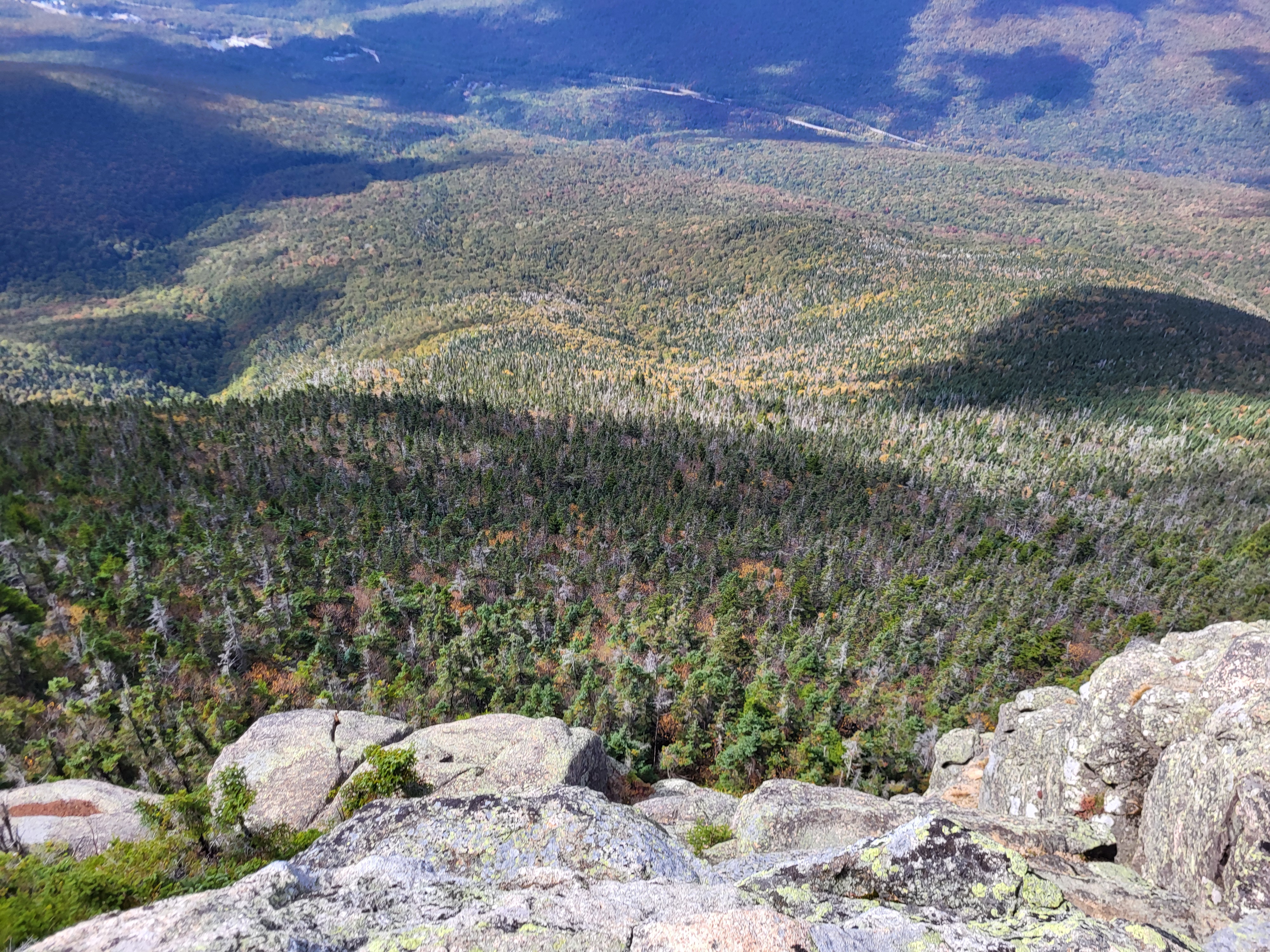 Looking towards I-93 from Mt. Liberty