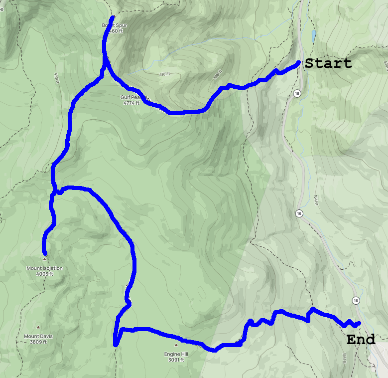 Trail map