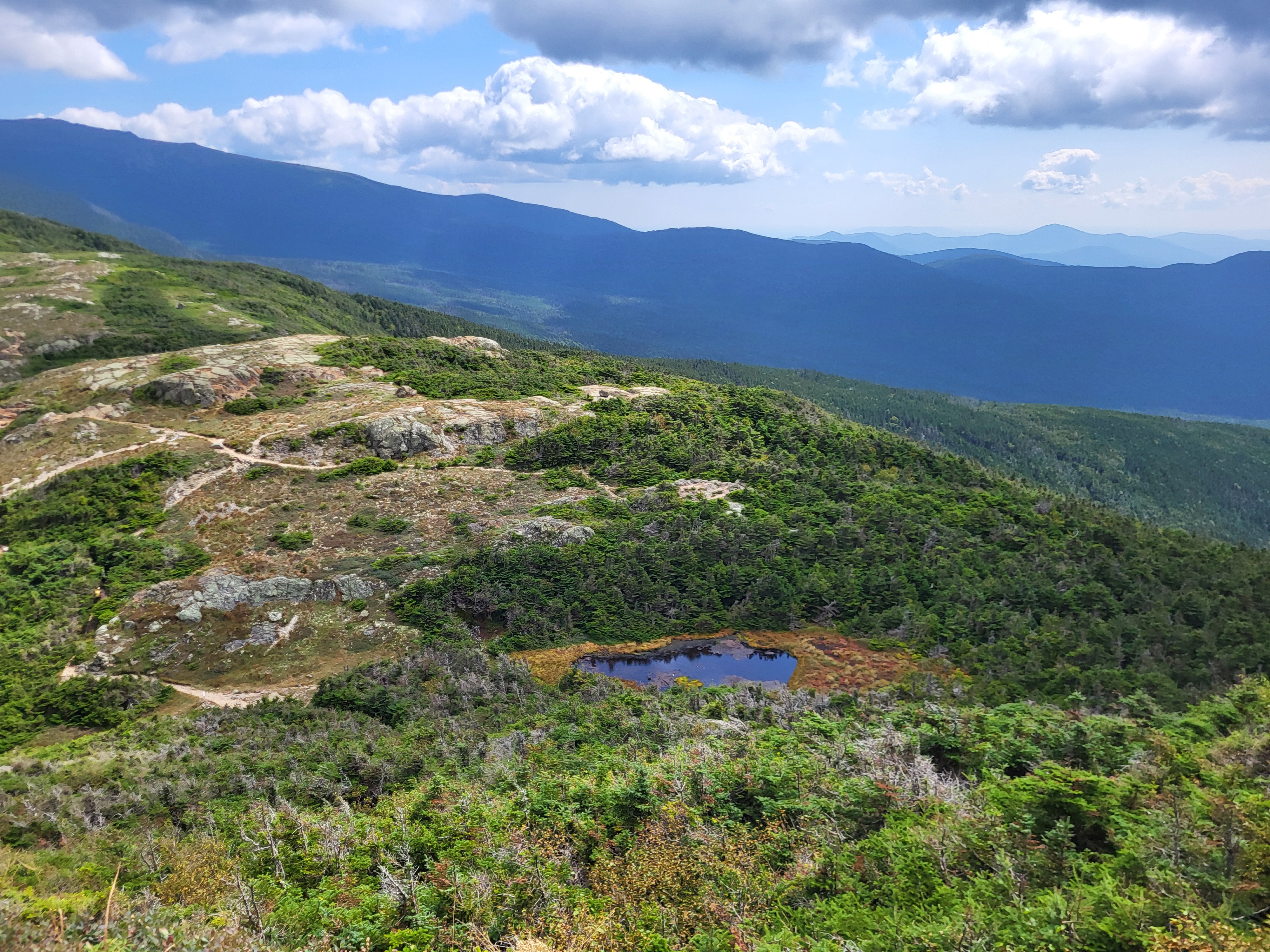 Red Pond, from above