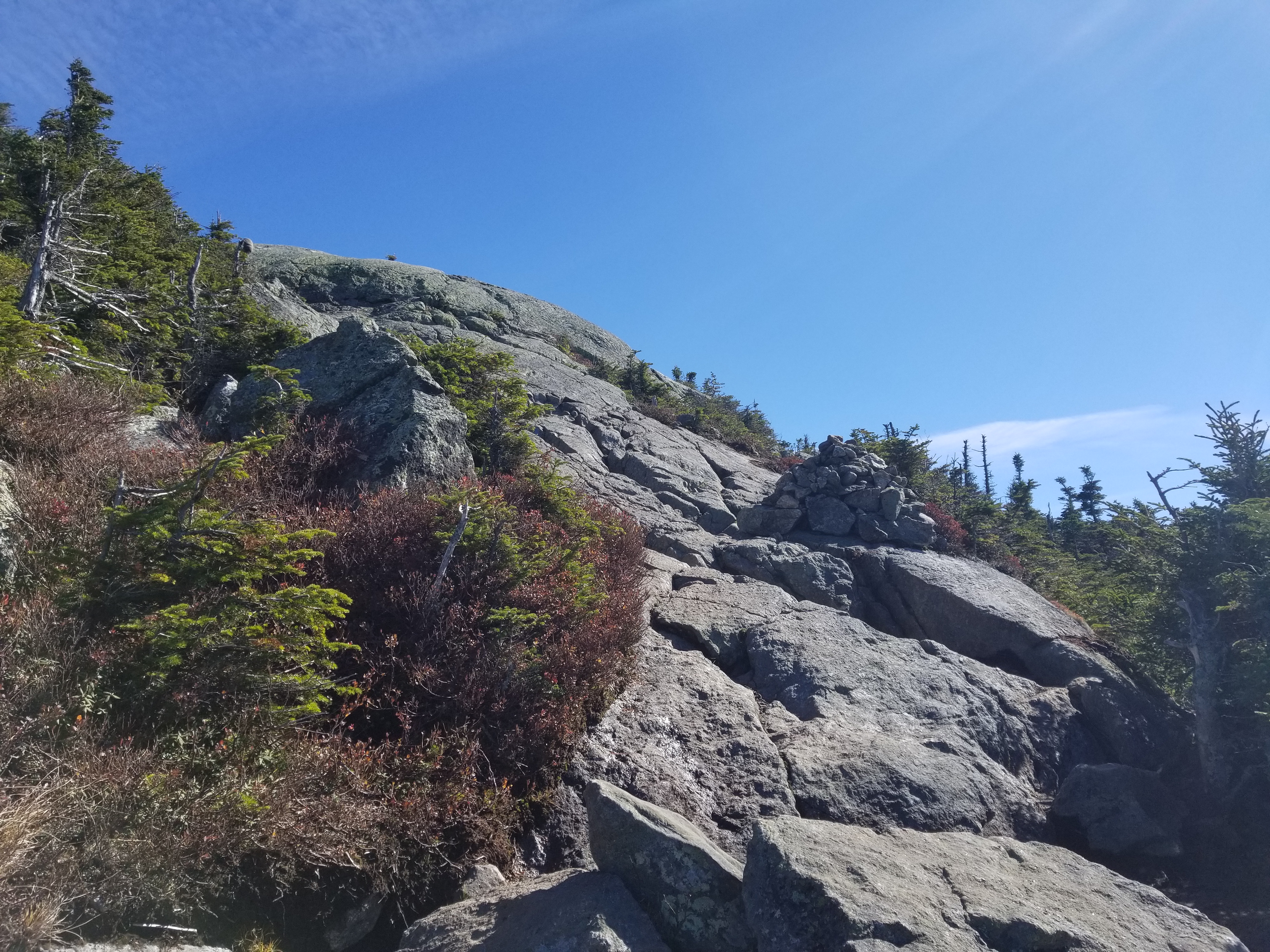 The last stretch towards the summit