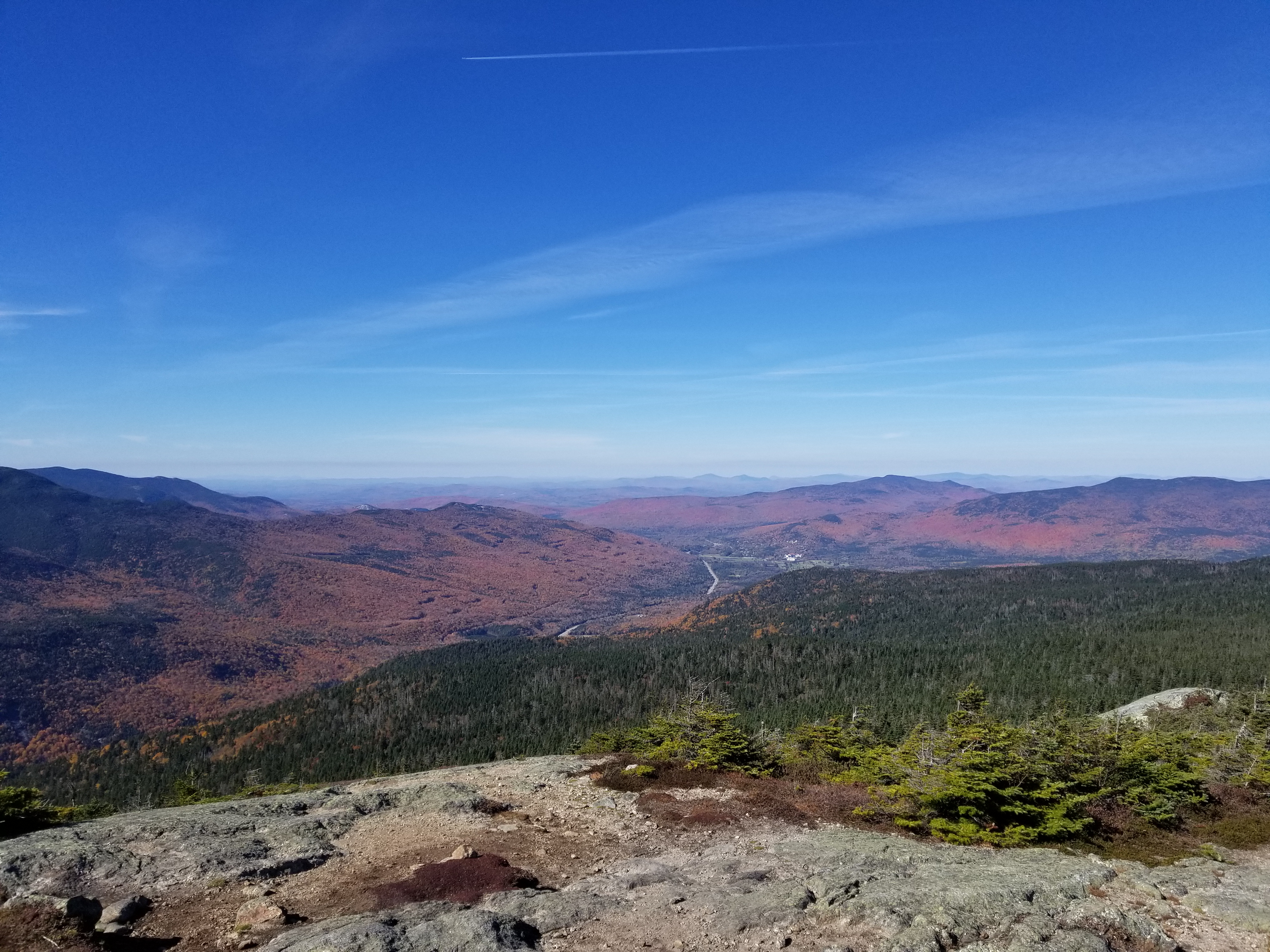 The view looking northwest