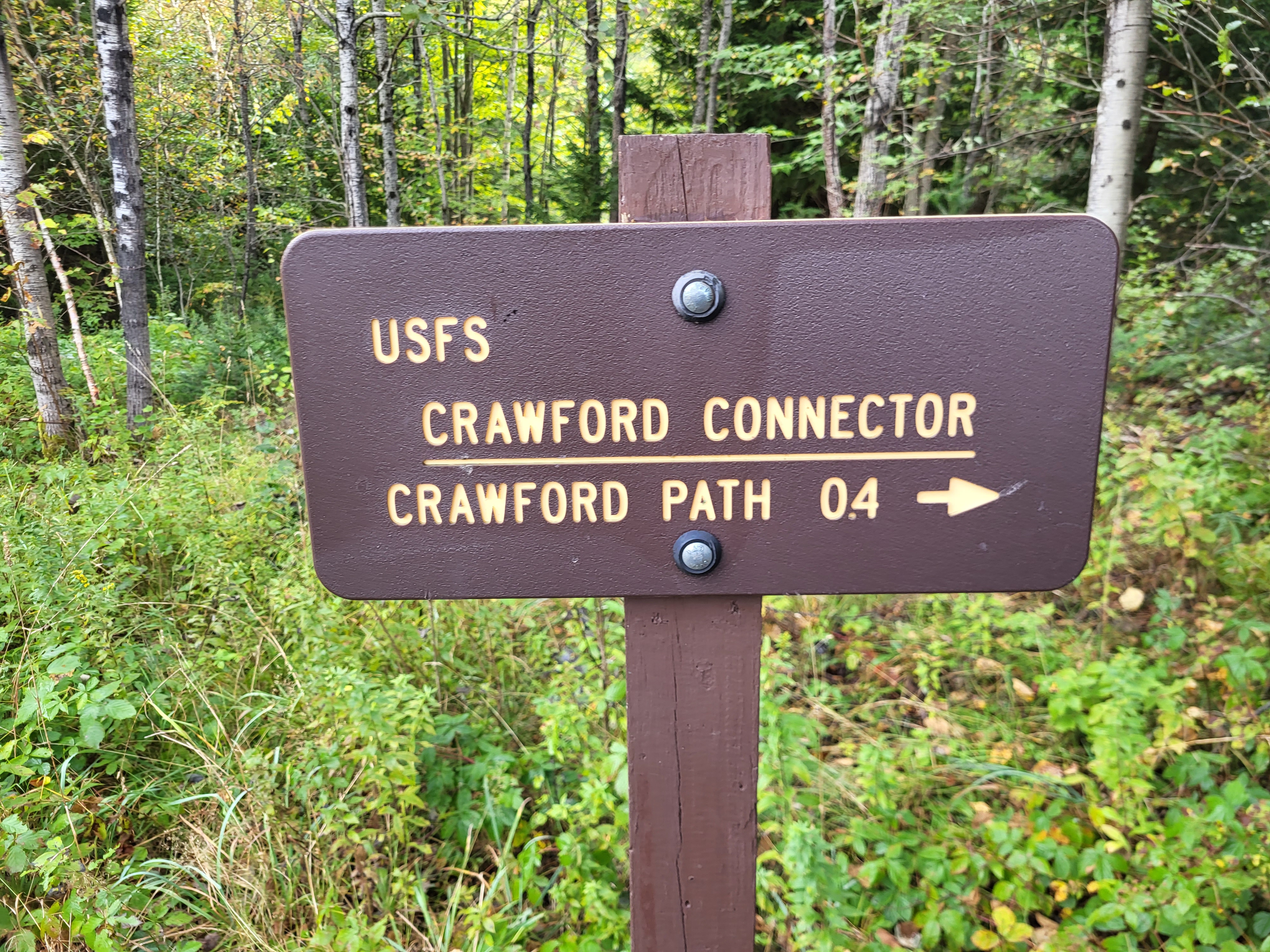 Crawford connector sign