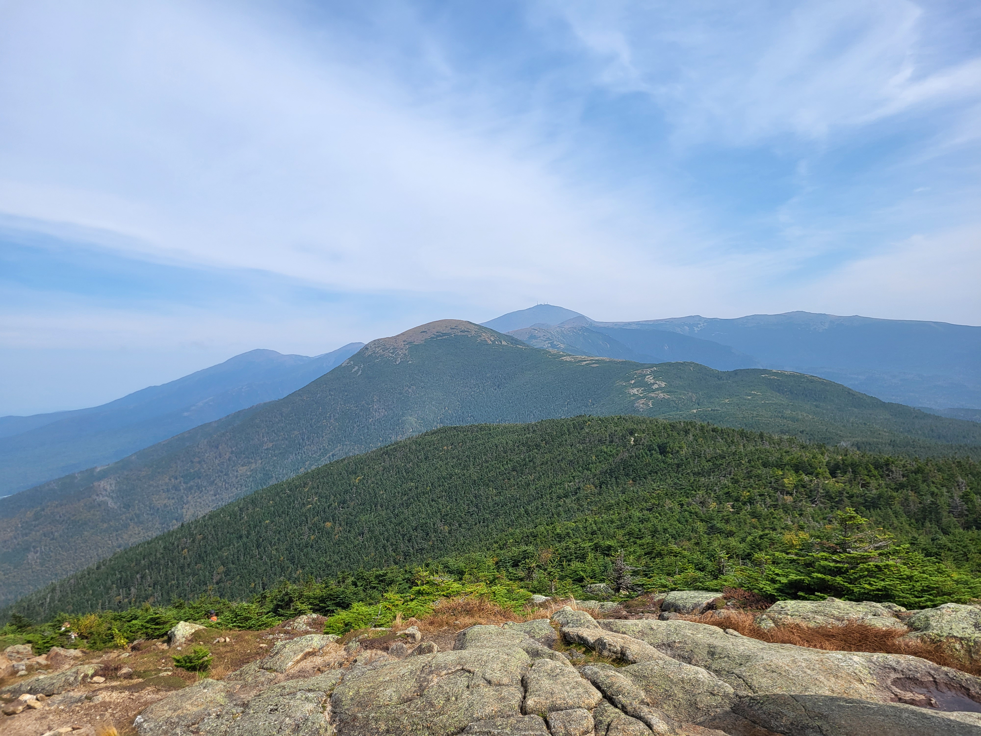 The view towards Mt. Eisenhower