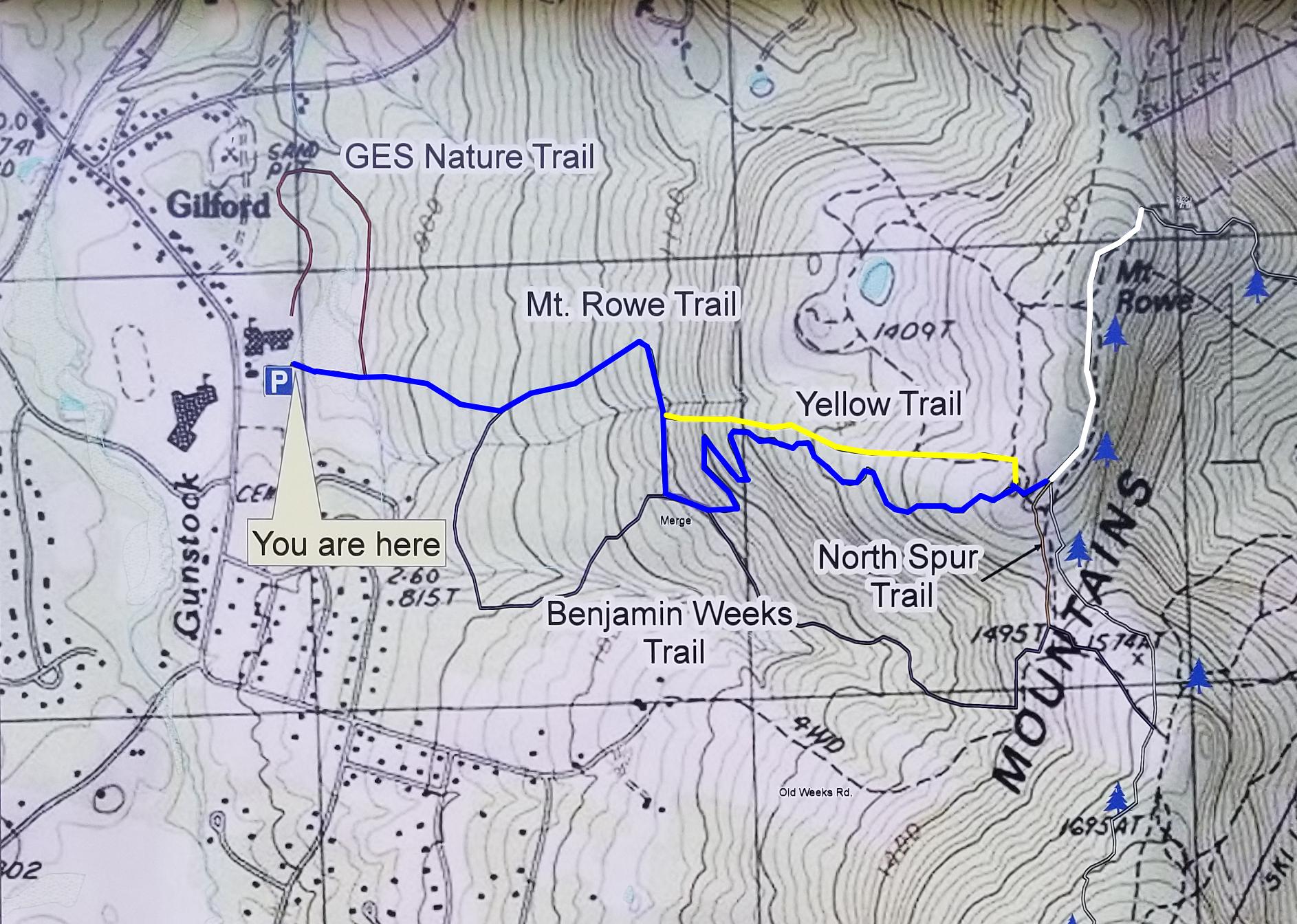 Trail map