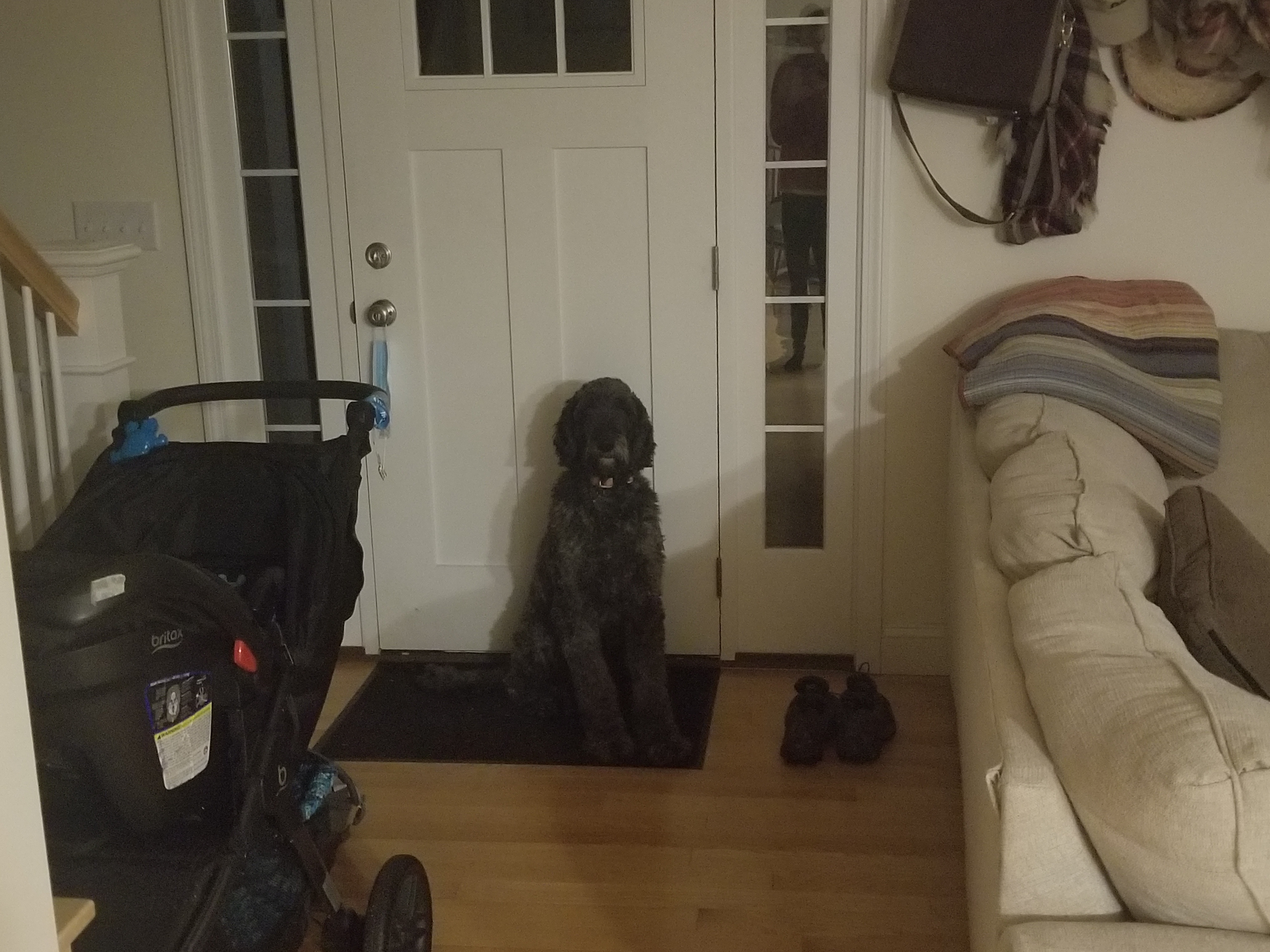 Lana waiting impatiently