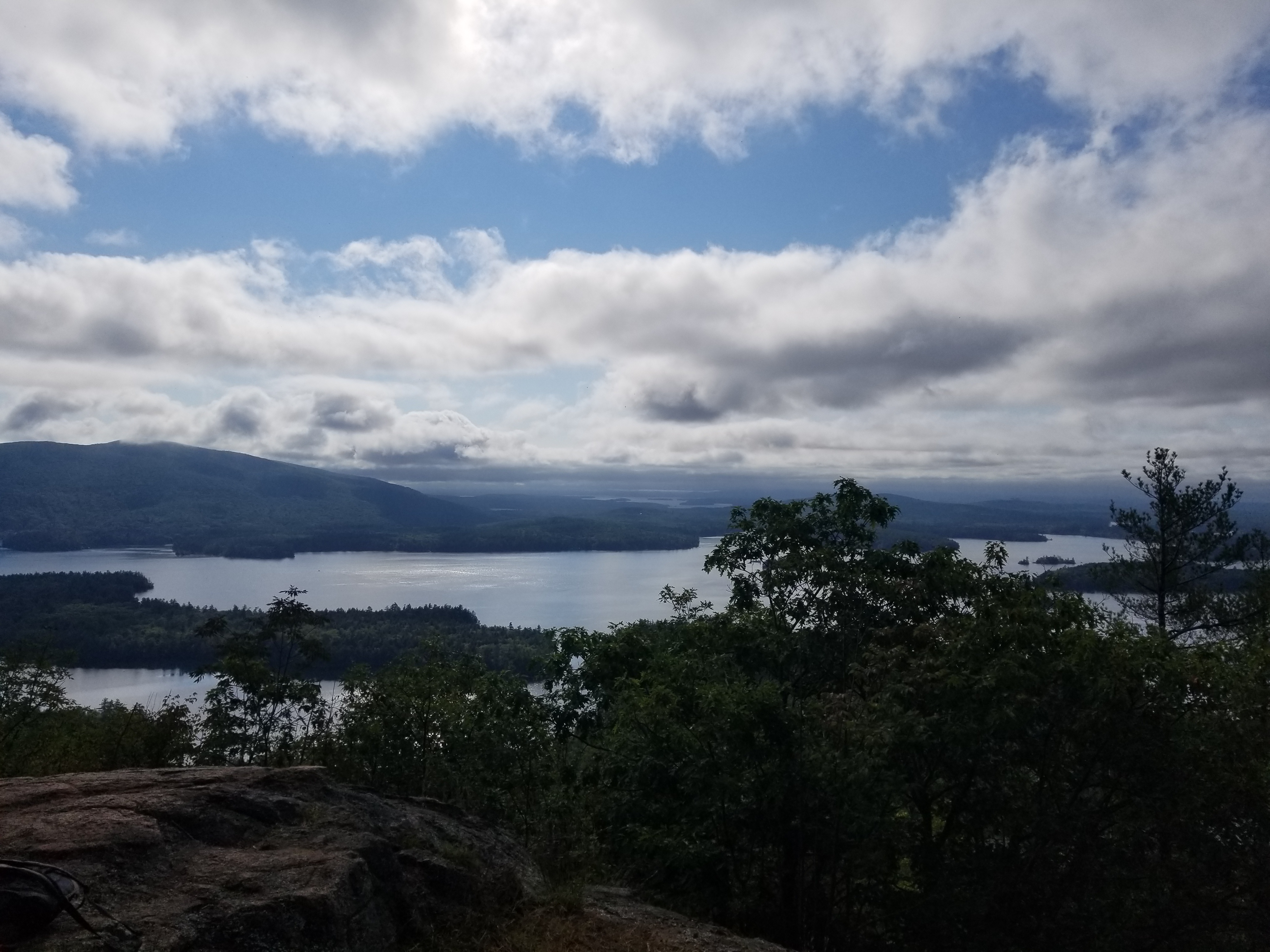The view from the outcrop