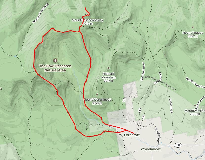 Trail map