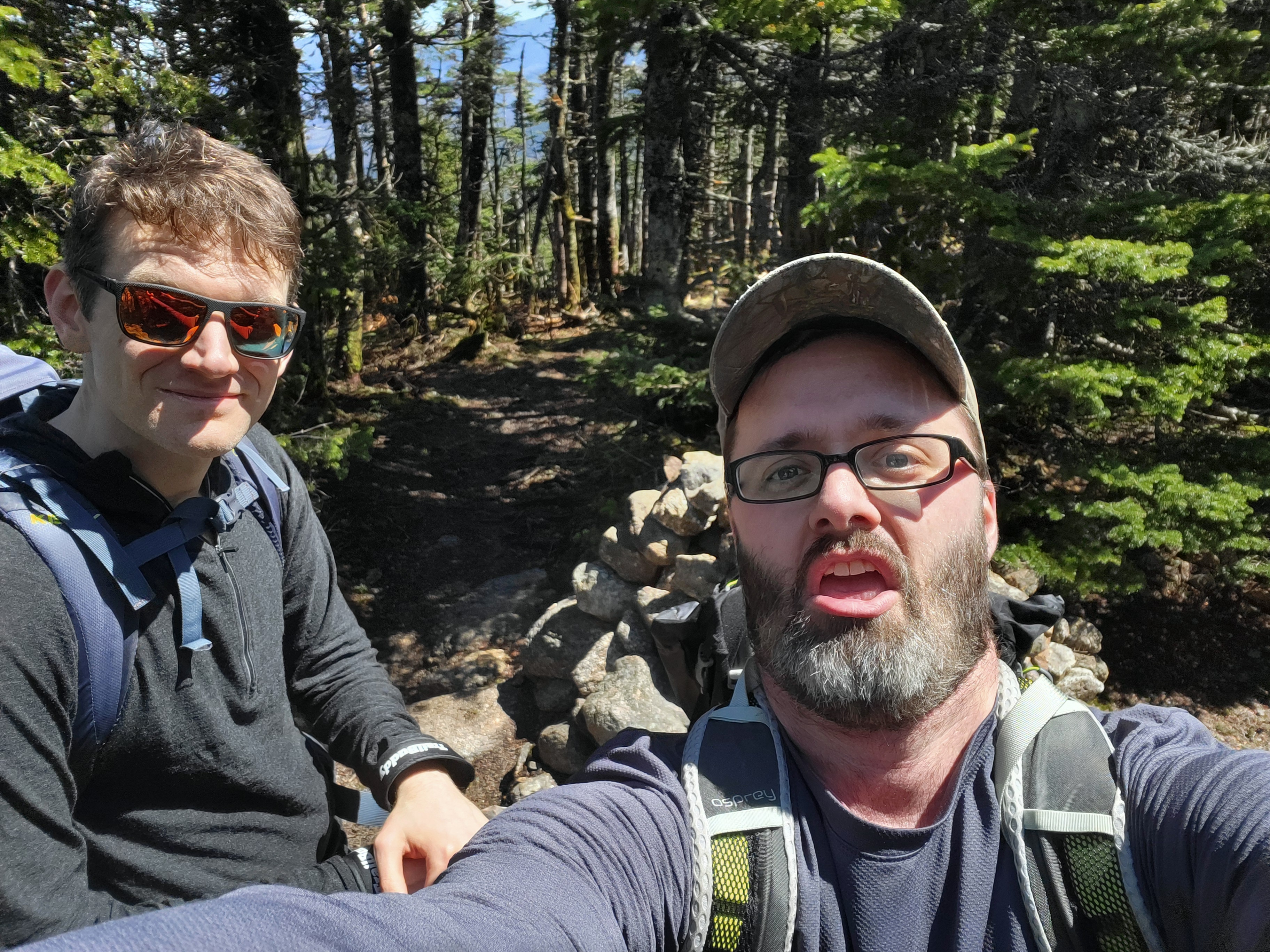 Mt. Tom summit selfie
